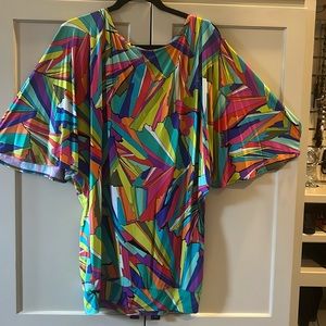 Trina Turk swimsuit tunic size L